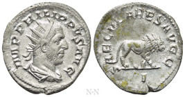 PHILIP I 'THE ARAB' (244-249). Antoninianus. Rome. Saecular Games/1000th Anniversary of Rome issue