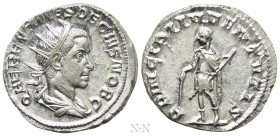 HERENNIUS ETRUSCUS (Caesar, 249-251). Antoninianus. Rome