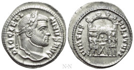DIOCLETIAN (284-305). Argenteus. Siscia