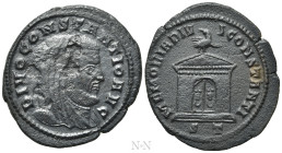 DIVUS CONSTANTIUS I (Died 306). Follis. Ticinum