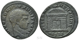 DIVUS ROMULUS (Died 309). Follis. Ostia