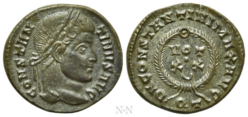 CONSTANTINE I 'THE GREAT' (307/10-337). Follis. Ticinum. 

Obv: CONSTANTINVS A...