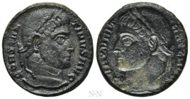 CONSTANTINE I 'THE GREAT' (307/10-337). Brockage Follis. Uncertain mint