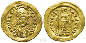 MARCIAN (450-457). GOLD Solidus. Constantinople