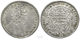 AUSTRIA. Salzburg. Franz Anton Fürst von Harrach (1709-1727). 1/2 Taler (1711)