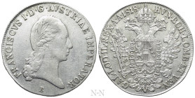 AUSTRIAN EMPIRE. Franz I (1804-1835). 1/2 Taler (1818-B). Kremnitz
