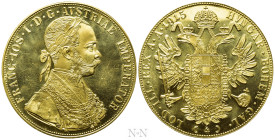 AUSTRIAN EMPIRE. Franz Josef I (1848-1916). GOLD 4 Ducats (1915). Wien (Vienna). Restrike