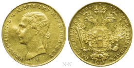 AUSTRIAN EMPIRE. Franz Josef I (1848-1916). GOLD Ducat (1898-A). Wien (Vienna). Commemorating the 50th Anniversary of his Reign