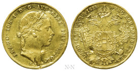 AUSTRIAN EMPIRE. Franz Josef I (1848-1916). GOLD Ducat (1855-A). Wien (Vienna)