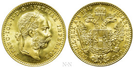 AUSTRIAN EMPIRE. Franz Josef I (1848-1916). GOLD Ducat (1915). Wien (Vienna). Restrike issue