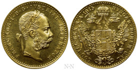 AUSTRIAN EMPIRE. Franz Josef I (1848-1916). GOLD Ducat (1915). Wien (Vienna). Restrike issue