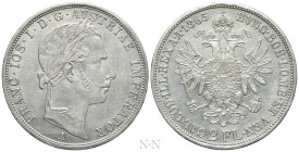 AUSTRIAN EMPIRE. Franz Josef I (1848-1916). 2 Gulden / 2 Florins (1865-A). Vienna