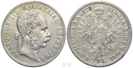 AUSTRIAN EMPIRE. Franz Josef I (1848-1916). 2 Gulden / 2 Florins (1878). Vienna