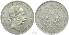 AUSTRIAN EMPIRE. Franz Josef I (1848-1916). 2 Gulden / 2 Florins (1882). Vienna