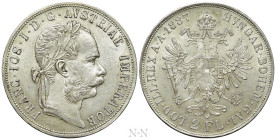 AUSTRIAN EMPIRE. Franz Josef I (1848-1916). 2 Gulden / 2 Florins (1887). Vienna