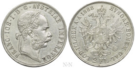 AUSTRIAN EMPIRE. Franz Josef I (1848-1916). 2 Gulden / 2 Florins (1888). Vienna