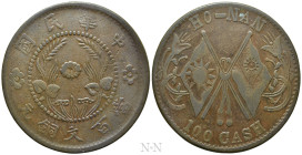 CHINA. Honan. 100 Cash (1928)