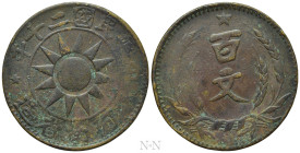 CHINA. Honan. 100 Cash (1931/20)