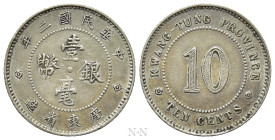 CHINA. Kwangtung. 10 Cent (1913/2)