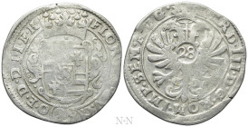 GERMANY. Oldenburg. Anton Günther, with Emperor Ferdinand III (Duke, 1603-1667). Gulden zu 28 Stüber. Jever
