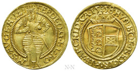 HOLY ROMAN EMPIRE. Ferdinand I (1519-1564). GOLD Ducat (1558). Klagenfurt