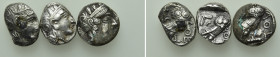 3 Tetradrachms of Athens; Including two Fourées