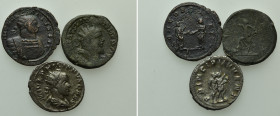 3 Roman Coins; Postumus etc