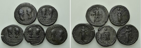5 Roman Provincial Coins