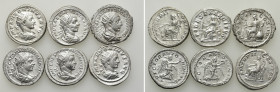 6 Antoniniani of Elagabal