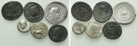6 Greek and Roman Coins