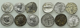 6 Roman Coins