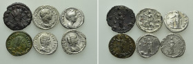 6 Roman Coins