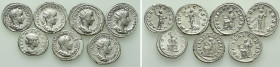 7 Coins of Gordianus III etc.