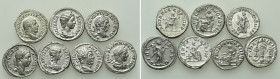 7 Denarii of Caracalla, Plautilla etc