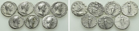 7 Denarii of Marcus Aurelius and Antoninus Pius