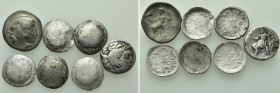 7 Celtic and Greek Drachms