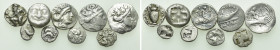 9 Greek Coins