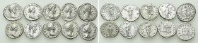 10 Denarii of Faustina, Lucilla etc
