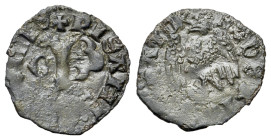 Italy, Pisa, c. 14th century. Quattrino (14mm, 0.45g, 9h). Large P, letter G. R/ Crowned eagle, head l. Biaggi 1947; CNI 120.