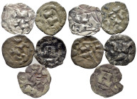 Lot of 5 Denarii of Pisa, to be catalog. Lot sold as is, no return.