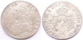 Francia.&nbsp;Luigi XVI. 1774-1793.&nbsp;Scudo 1783 A.&nbsp;Parigi. Gad. 356.&nbsp;Peso gr. 29,16. Diametro mm. 42. BB+.