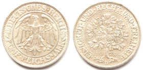 Germania. Repubblica di Weimar. 5 Reichsmark 1928 D. Ag. KM# 56. Peso gr. 25,08. Diametro mm. 36. SPL.