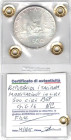 500 Lire Caravelle 1968. Ag. Gig. 16. FDC. Perizia Irpino. NC.