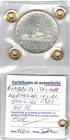 500 Lire Caravelle 1983. Ag. Gig. 22. FDC. Perizia Irpino. NC.