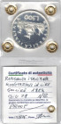 500 Lire Caravelle 1989. Ag. Gig. 28. Proof. Perizia Irpino. NC.