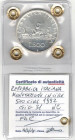 500 Lire Caravelle 1992. Ag. Gig. 31. FDC. Perizia Irpino. NC.