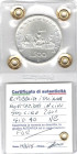 500 Lire Caravelle 2001. Ag. Gig. 40. FDC. Perizia Irpino. NC.