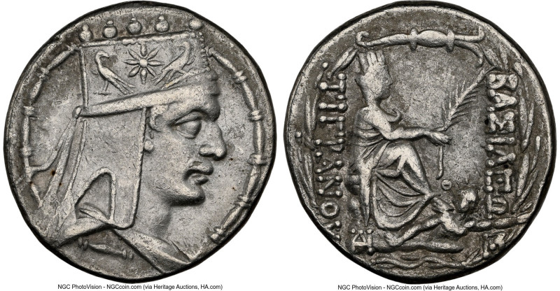 ARMENIAN KINGDOM. Tigranes II the Great (95-56 BC). AR tetradrachm (26mm, 15.84 ...