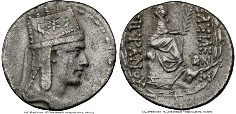 ARMENIAN KINGDOM. Tigranes II the Great (95-56 BC). AR tetradrachm (28mm, 15.14 ...