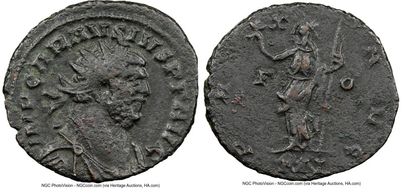 Carausius, Romano-British Empire (AD 286/7-293). BI antoninianus (24mm, 7h). NGC...